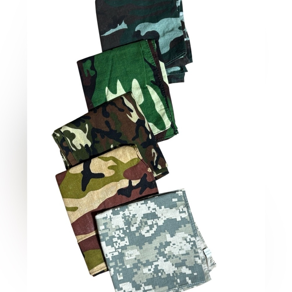 Camouflage Bandana Set - Picture 4 of 7